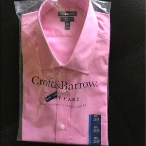 NWT LONG SLEEVE DRESS SHIRT size 17 1/2  32/33